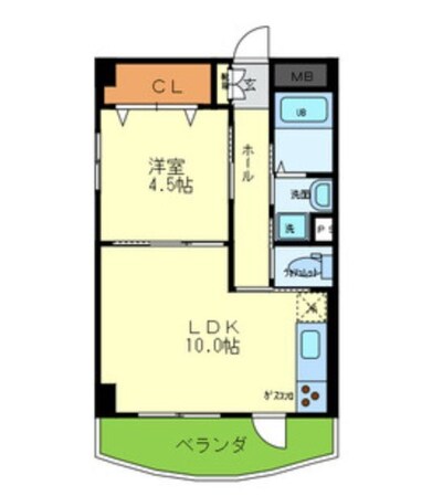 新大阪駅 徒歩5分 5階の物件間取画像